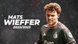 Mats Wieffer  Goals amp Skills Feyenoord 20222023 • Season 4 Episode 87 [upl. by Waldo62]