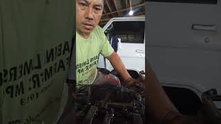 hardstarting sa Umaga at lakas Ang vibration ng makina my tagas sa injector oil seal 4hl1 engine [upl. by Nevart]