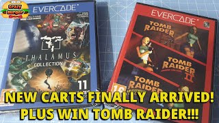 Thalamus amp Tomb Raider Evercade Collections Finally Arrive Plus WIN The Tomb Raider Collection [upl. by Aikmat603]