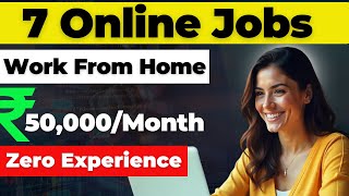 7 Best Online Jobs for Beginners in 2024  Zero Experience  Start Earning Now [upl. by Ellenoj]