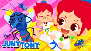 Aprendamos Taekwondo y los Secretos de los Mosquitos  Canciones Infantiles  JunyTony en español [upl. by Adnorrahs321]