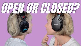 Should You Get Open or Closed Back Headphones [upl. by Shina]