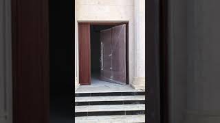 Aluminium pivot door cast [upl. by Asital]