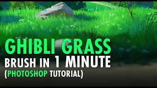 How to Make a Perfect Grass Brush  1 minute tip [upl. by Childs]