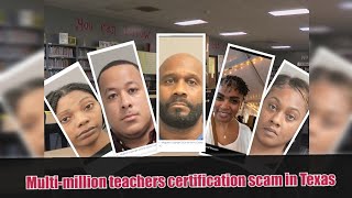 Multimillion Teachers Certification Scam In Texas  Corruption In School [upl. by Kohl481]