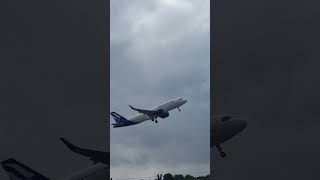 Aegean departure from Dublin dublinairport aviationandmore planespotting [upl. by Rosane]