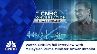 Watch CNBCs full interview with Malaysian Prime Minister Anwar Ibrahim [upl. by Melak12]