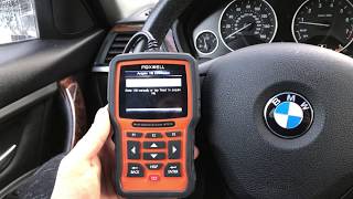 FOXWELL NT510 multisystem scanner  Register BMW Battery  BMW battery registration [upl. by Hooge]