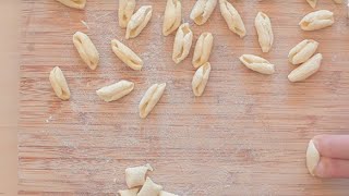 How to make cavatelli pasta  Video recipe [upl. by Atsirhc]