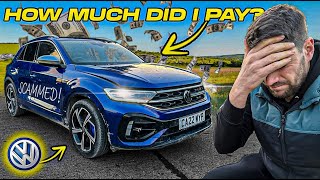 I GOT SCAMMED BUYING A NEW VW TROC R HOW BAD IS IT [upl. by Trella]