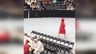 Teen Defends Walking Out High School Graduation After Facing Backlash [upl. by Latashia]