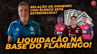 RELAÇÃO DE DOMENÈC COM ELENCO ESTÁ ESTREMECIDA LIQUIDAÇÃO NA BASE DO FLAMENGO [upl. by Seen729]