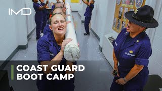 An inside look at US Coast Guard Boot Camp in Cape May [upl. by Nauwtna]