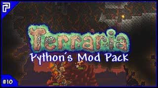 Magma Ore amp Bone Flayer  Pythons Terraria Mod Pack  Terraria 13 Modded 10 [upl. by Annah106]