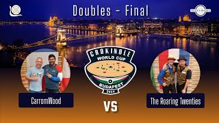 Crokinole World Cup 2024 Doubles Final CarromWood Vs The Roaring Twenties crokinole TraceyBoards [upl. by Sida172]