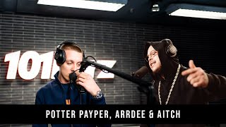 Potter Payper ArrDee amp Aitch  101 Barz Back To Back Freestyle [upl. by Drape55]