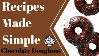 Recipes Made Simple Diy ELiquid Chocolate Doughnut [upl. by Scharff]