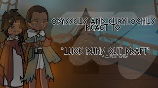 Epic The Musical Odysseus and Eurylochus React to   GL2  Gacha Life 2 [upl. by Asquith258]