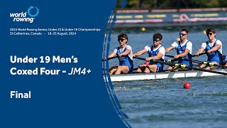 2024 World Rowing Under 19 Championships  Under 19 Mens Coxed Four  Final [upl. by Arayk386]