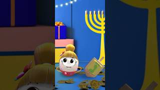 Spin the Dreidel Song hanukkah shorts [upl. by Yelrebmyk]