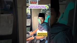 Gus iqdam nyopir bis shorts gusiqdham sabilutaubah video trending fyp viralvideo [upl. by Thorner]