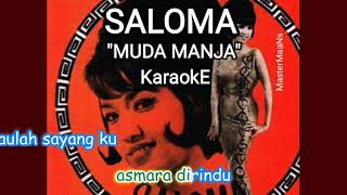 SALOMA MUDA MANJA KARAOKE M1 [upl. by Ellecram]