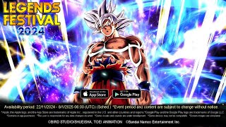 DRAGON BALL LEGENDS quotULTRA Mastered Instinct Gokuquot TRAILER  Legends Festival 2024 Reveals Edit [upl. by Larsen]