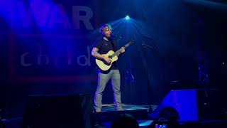 Ed Sheeran  Happier Live for Warchild  Indigo O2 London [upl. by Aninad]