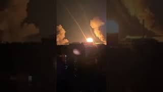 Unverified Russias Hypersonic Oreshnik Missile MIRV Warheads Exploding – Ukraine Nov 21 2024 [upl. by Aneehsal]