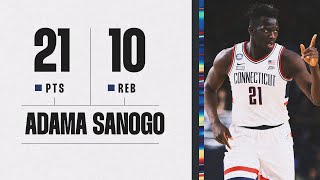 Adama Sanogo scores 21 in Final Four to send UConn to title game [upl. by Grassi]