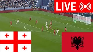 🔴საქართველო vs ალბანეთი LIVE  უეფას ერთა PES 21 Video Simulation And Live Score [upl. by Ylyl]