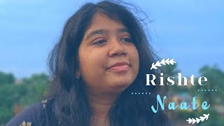 Rishte Naate  Cover By prithamaity [upl. by Akirdnas464]