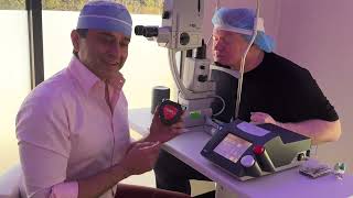 YAG Laser Capsulotomy with VOLK Lens [upl. by Ettolrahs757]