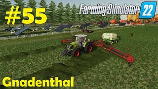 LS22 Gnadenthal 55 Grasballen für die Schafe amp Felder mulchen  Farming Simulator 22 [upl. by Amelina]