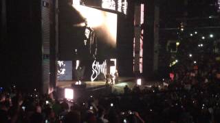 WWE Stings Entrance Live HD [upl. by Aromat]