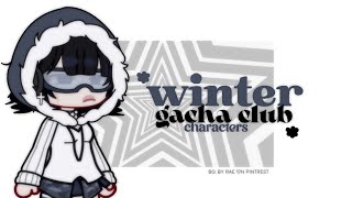 free winter gacha ocs ✦ [upl. by Nivi]