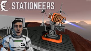 FR Lets Play Stationeers S02 E15  Le transmetteur de puissance Power Transmitter [upl. by Valeda]