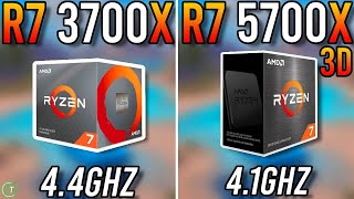 Ryzen 7 3700X vs Ryzen 7 5700X3D  Good Upgrade [upl. by Nolrev847]