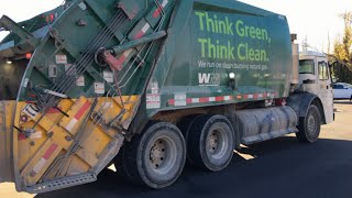 Waste Management Garbage Trucks Compilation [upl. by Ahcim915]