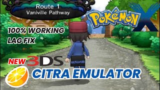 Pokemon X on Android  New Citra Nightly 2047  NO LAG 100 Working [upl. by Efioa]