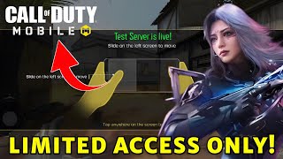 DOWNLOAD SEASON 2 TEST SERVER NOW IN COD MOBILE [upl. by Eidolem]