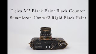 ヴィンテージカメラオンライン販売会「4th Aniversary 特別編」～Leica M3 Black Paint Black Counter編～ [upl. by Revkah]