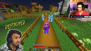 Gamers DESTROYED another gamers in Minecraft [upl. by Vittoria]