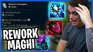 LA ZHONYA DA 120 AP  Rework Item Maghi  League of Legends [upl. by Norrahc]