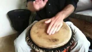 Djembe drum lessons InRhythm 3 [upl. by Dickinson]