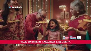 Dominos Diwali Bonus Offer  Buy 2 Get 1 free  Hindi [upl. by Parsifal]