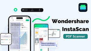 Introduce Wondershare InstaScan  PDF Scanner for iPhones [upl. by Hayman]