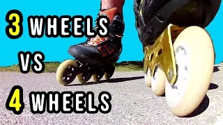 TRISKATES vs 4WHEEL SKATES  Which Are Better [upl. by Cooke600]