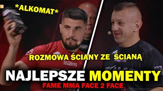 DON KASJO VS ADAMEK  ROZMOWA ŚCIANY ZE ŚCIANĄ  NAJLEPSZE MOMENTY FAME MMA FACE 2 FACE [upl. by Tarr]