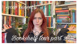 BOOKSHELF TOUR 2 📚 POZNAŃ 2024 📖 [upl. by Aisan284]